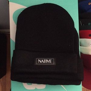 NATIVE beanie never been worn. New